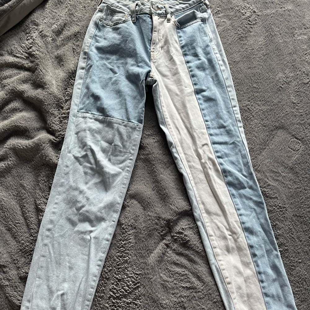 PacSun Eco Hopper Patch Mom Jeans